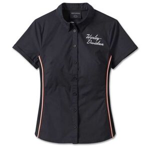 Harley-Davidson® Women's Inherent Button Front Short Sleeve Shirt